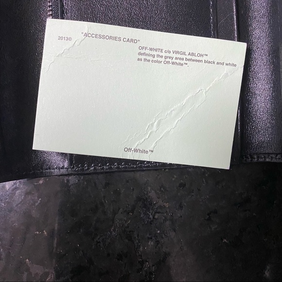 OFF-WHITE - rare off white black & white wallet from 2013 (RIP Virgil Abloh) - Picture 11 of 14